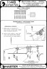 Master AM-48-163 Master AM-48-163 Spitfire Mk.I wczesna wersja - Browning .303 do Eudard 1/48